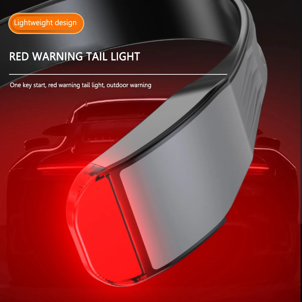 キャンプ釣りヘッドランプランタンポータブル赤警告テールライト USB 充電式冒険ナイトサイクリング緊急用