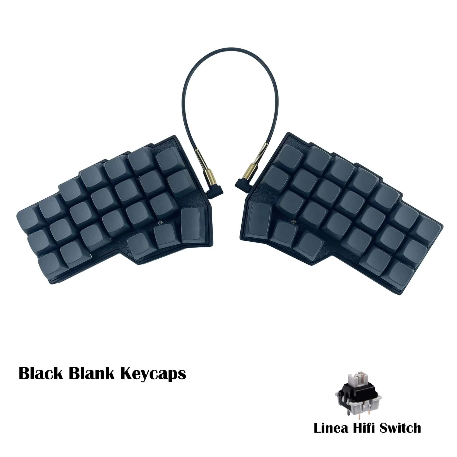 Corne V4.1 Split Ergonomics Hot-swappable MX Mechanical Keyboard Wired South RGB VIAL fully rogrammable