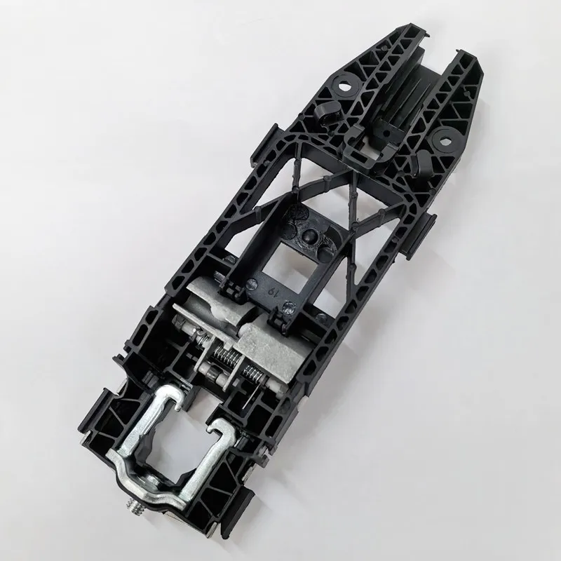 ABKY-قوس قاعدة مقبض باب السيارة-تصميم بلاستيك وأكيه أسود لموديلات VW (5ND 839 885 A) #5