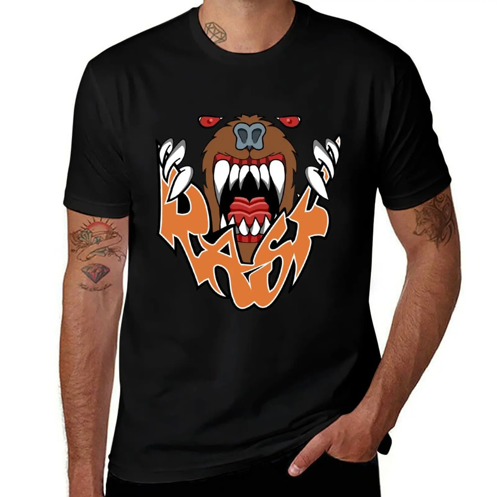 

Tuukka Rask Goalie Mask Boston Bruins Bear T-Shirt anime stuff sports fans mens plain t shirts