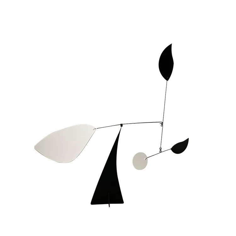 Modern minimalist creative sail dynamic balance ornament desktop windmill craft display