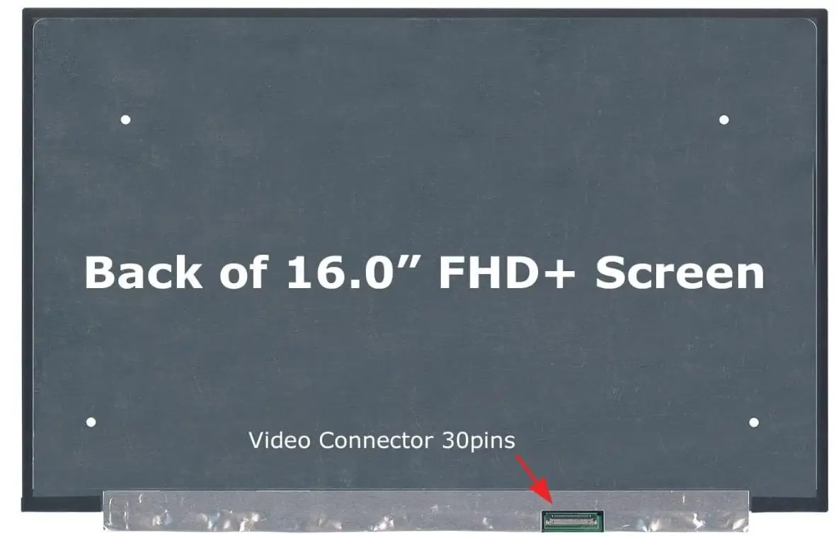 16-дюймовый ЖК-экран для ноутбука Lenovo IdeaPad Slim 5 16IRL8, дисплейная панель с 30 контактами, N160JCE-ELL NV160WUM-N48 5D11K06176 5D11K06180