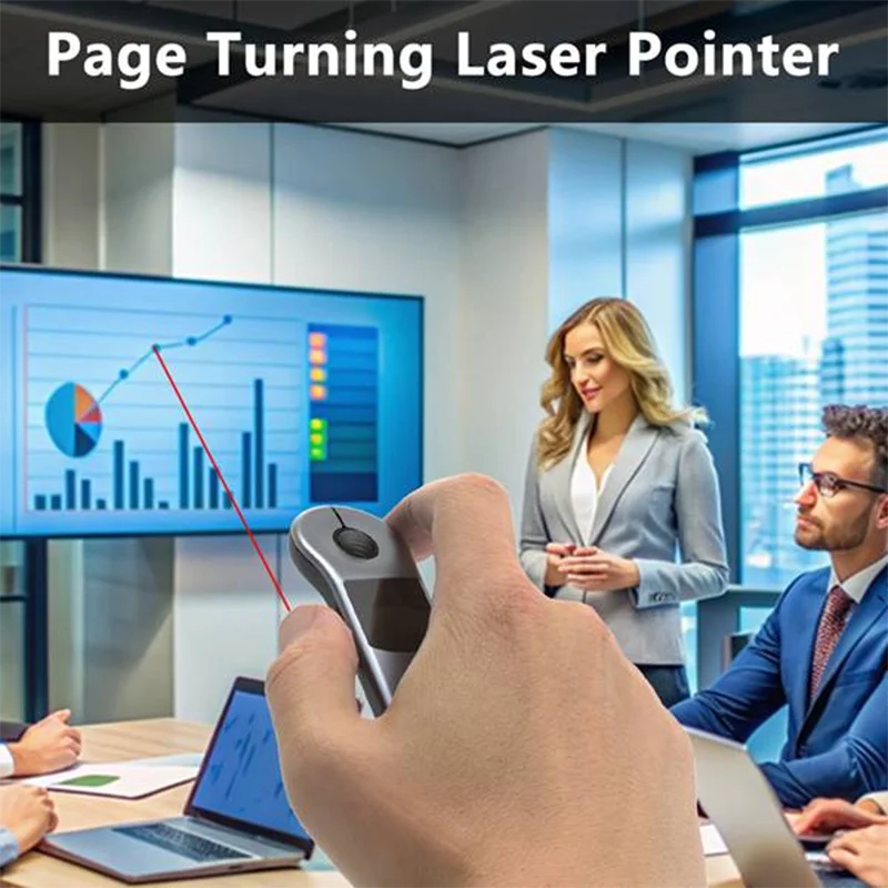 تعزيز-D13Pro ماوس هوائي مع لوحة اللمس اللاسلكية مؤشر PPT بلوتوث 2.4G التحكم عن بعد ل PowerPoint/الكمبيوتر اللوحي/الكاميرا