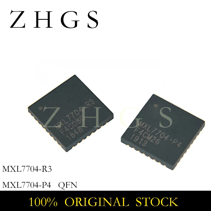 2PCS MXL7704-R3 MX7704-P4 QFN-32 MX7704 R3 P4 QFN PMIC IC CHIP NEW STOCK