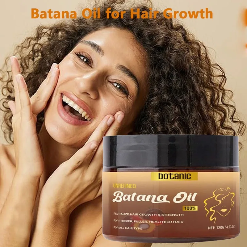 

Batana Oil for Hair Growth 100% Pure Raw Batana Paste Hair Mask, Prevents Hair Loss, Enhances Thickness