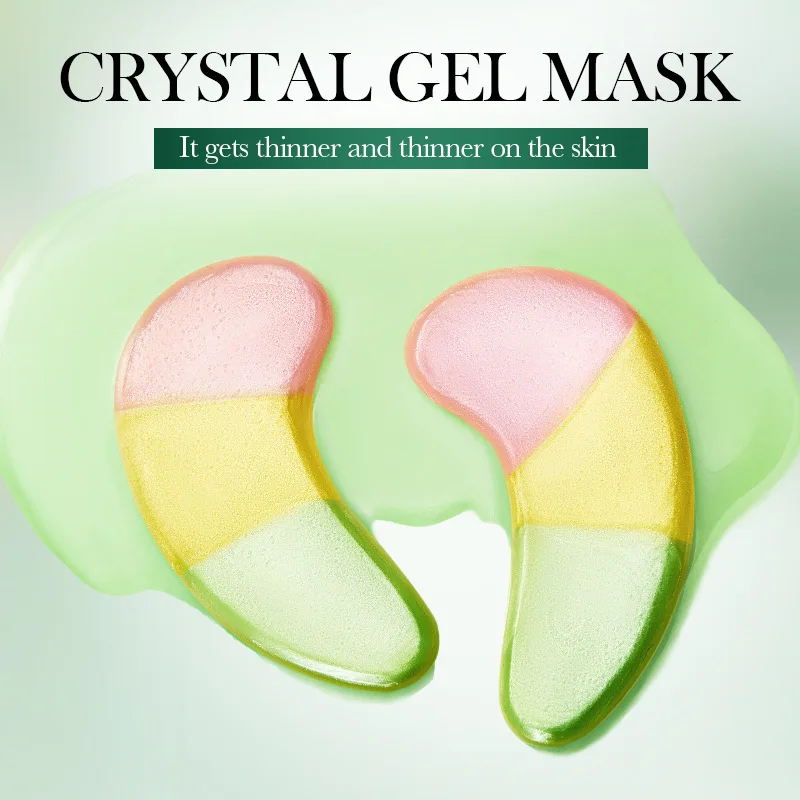10Pcs/5pairs Sakura HYDROGEL Crystal Collagen Gold Eye Mask Anti Dark Circles Beauty Patches For Eye Skin Care Korean Cosmetics