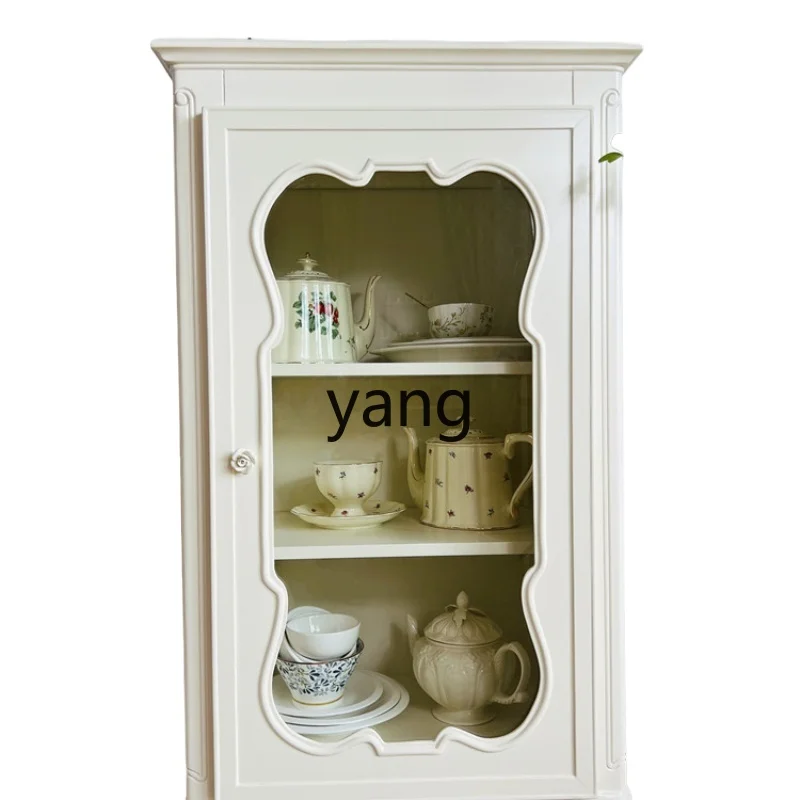 ZL dining side chest cabinet household display sofa side cabinet figure bedside display cabinet