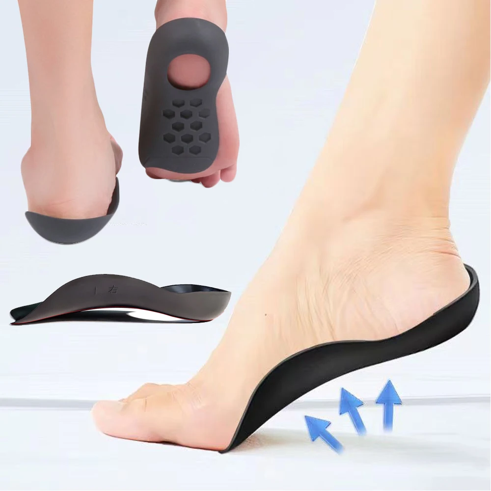 Orthesen-Einlegesohlen zur Korrektur von Xo-Beinen Ortho pä dische Einlegesohlen Plattfuß-Stütz kissen Planta rfasziitis Schmerz linderung Schuhe in lagen – Detail 11