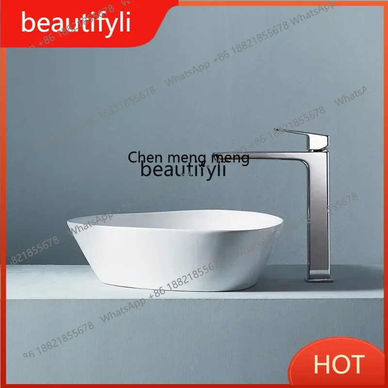 G8578 Table Basin Ceramic Special-Shaped Basin Home Creative Table  Art Basin