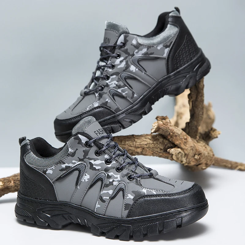 Hiking Shoes Women's Outdoor Hiking Sports Shoes, Non-slip Hunting Tactical Shoes, Breathable Lace-up Climbing Shoes, Cycling