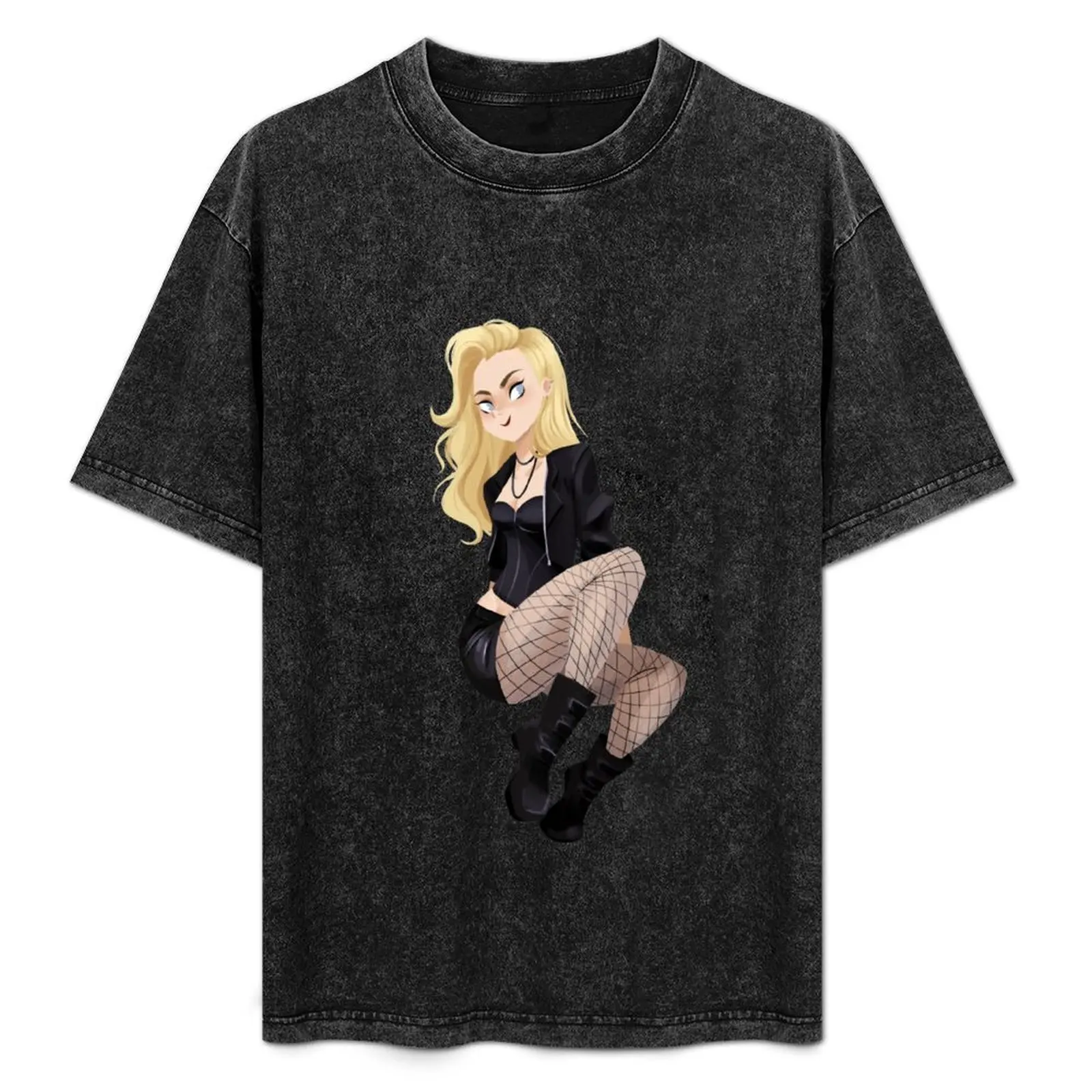 

Black Canary T-Shirt man graphic t shirt cotton t shirt man anime tshirt funny t shirts dark humor T-Shirt
