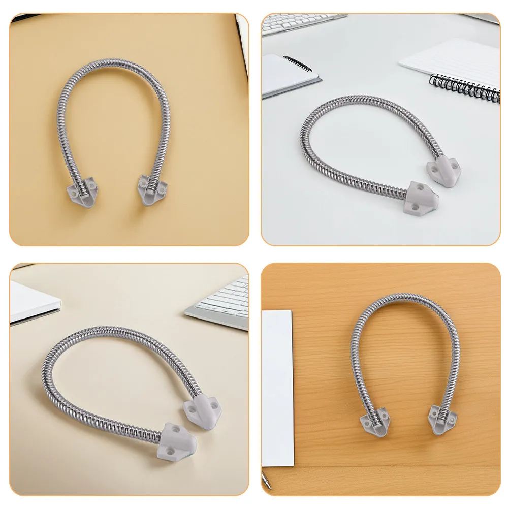 Door Loop Wire Protector 2Pcs Stainless Steel Flexible Gooseneck Cable Sleeve for Access Control