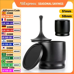 Coffee Dosing Cup, 51mm,58mm,Aluminum Alloy Espresso Dosing Funnel, Brewing Bowl, Portafilter Dosing Ring, Coffee Accessories