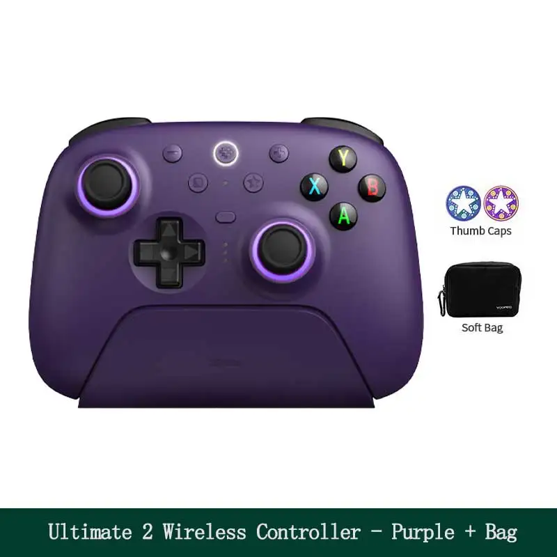8BitDo Ultimate 2 Wireless 2.4G Gaming Controller with Charging Dock, TMR Joystick Bluetooth Gamepad for PC, Windows ,Android image 3