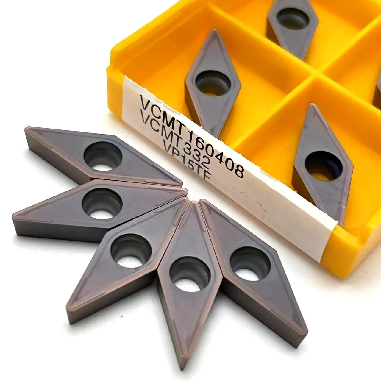 VCMT160404 VCMT160408 MA vp15tf ue6020 CNC turning tool 35 degree diamond turning tool lathe tools cutting tool VCMT 160408