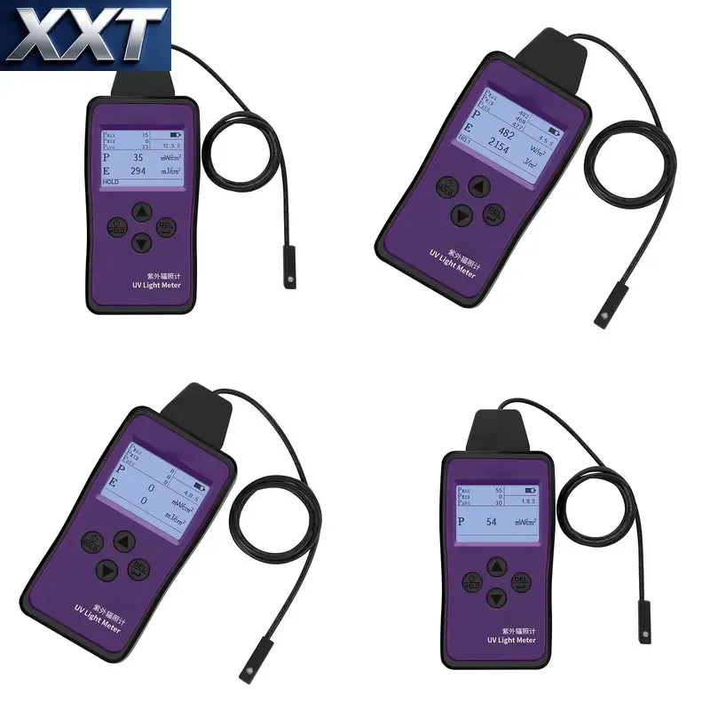 XXT UVC Ultraviolet Light Radiometer Suitable For UV Aging Test High Precision UV Intensity Measuring Instrument
