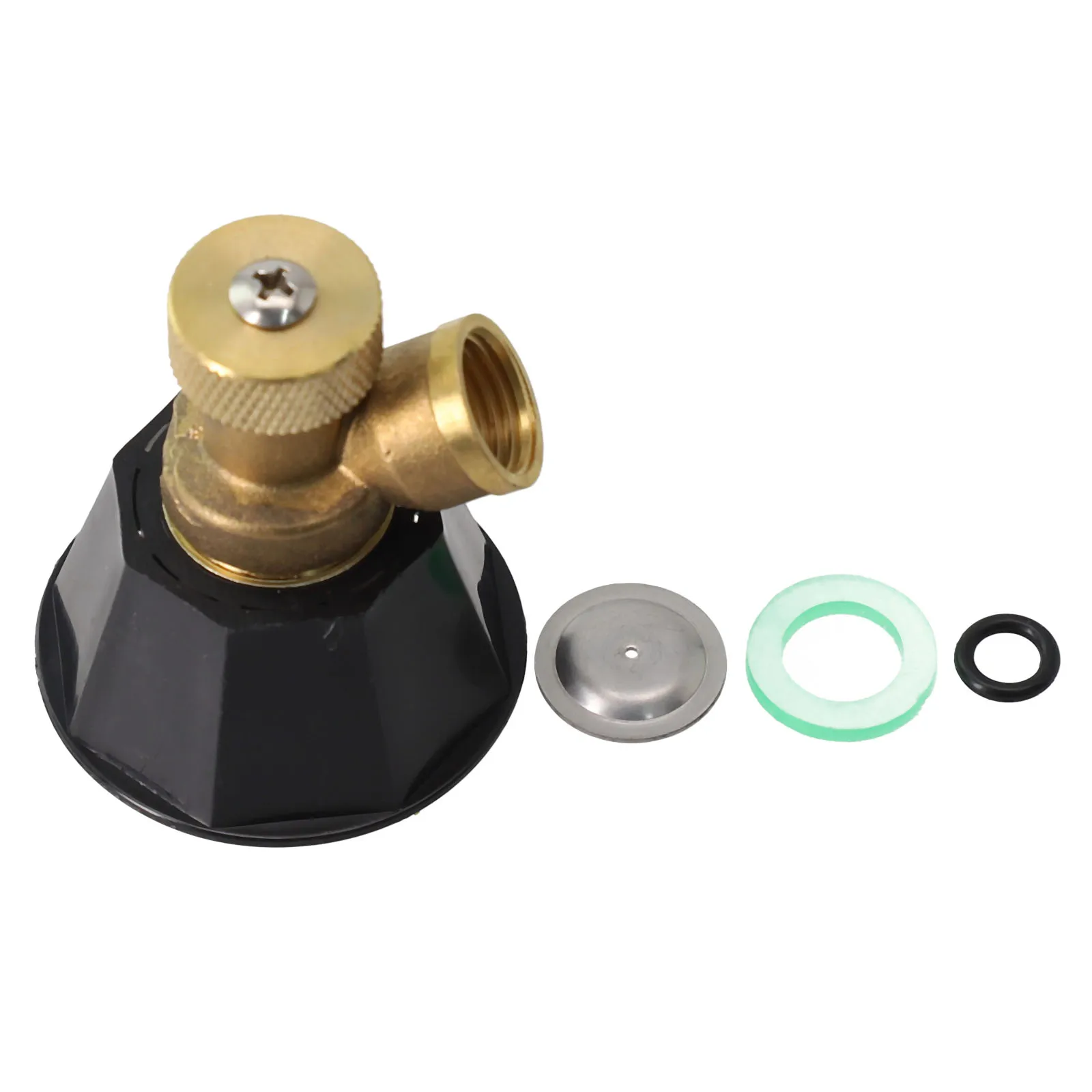 

Brass Nozzle Agricultural Atomization Adjustable Nozzle Black Agricultural Sprinkler Head Garden Tools 14*1.5