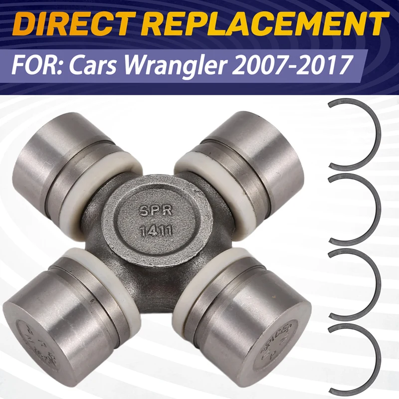 For JEEP Wrangler 2007-2017 Front Half Shaft Universal Joint, Universal Joint Kit 68145053AA, 68145053AF