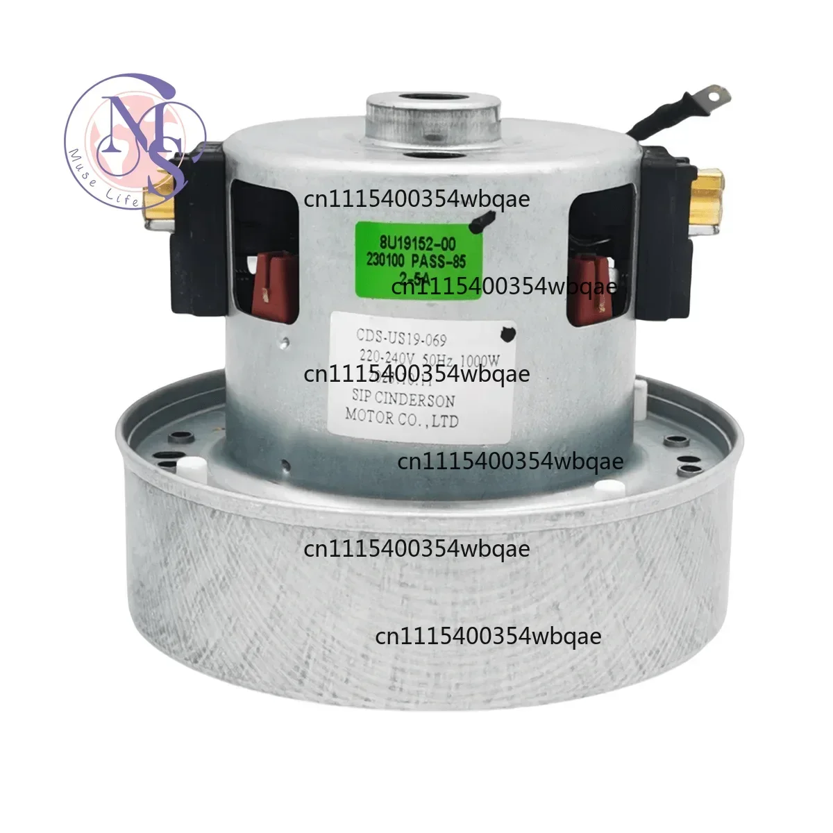 ZOCI-FOR-1000W High Power Dust Collector Motor 220-240V Wide Voltage Ultra Efficient Cyclonic Vacuum System Replacement Motor