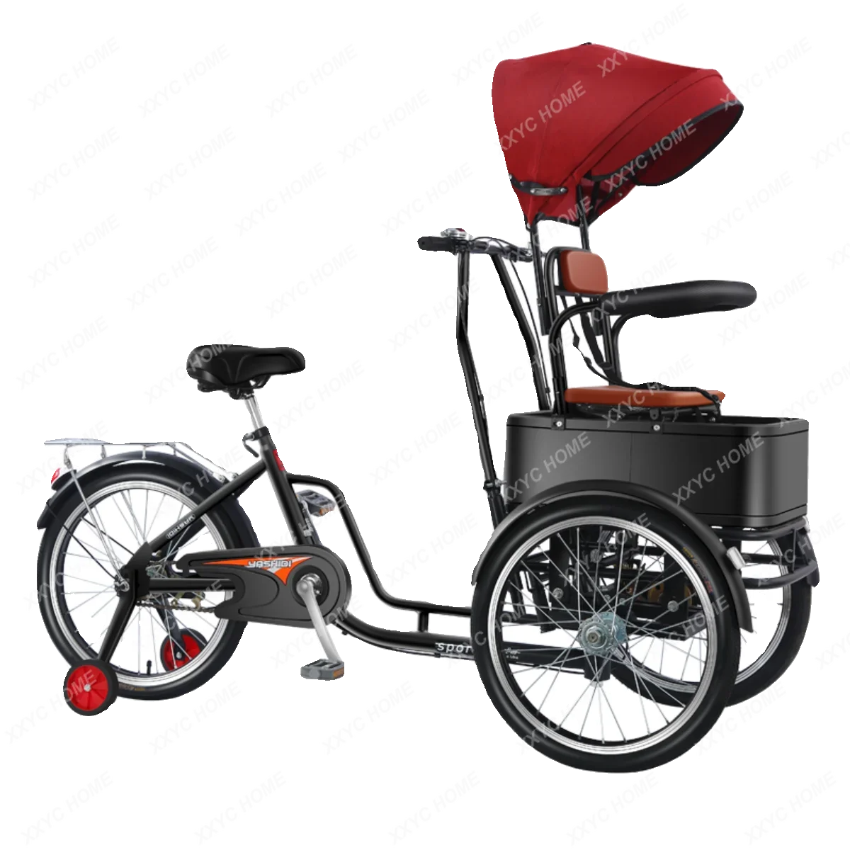 

Pet trolley bicycle upside down donkey walking dog cat tricycle scooter adult tricycle