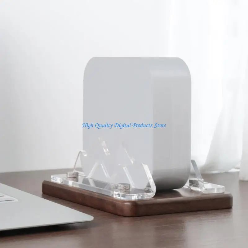 

U2JE Space Saving Wooden Desktop Organizers Stand for 4 Computer Holder