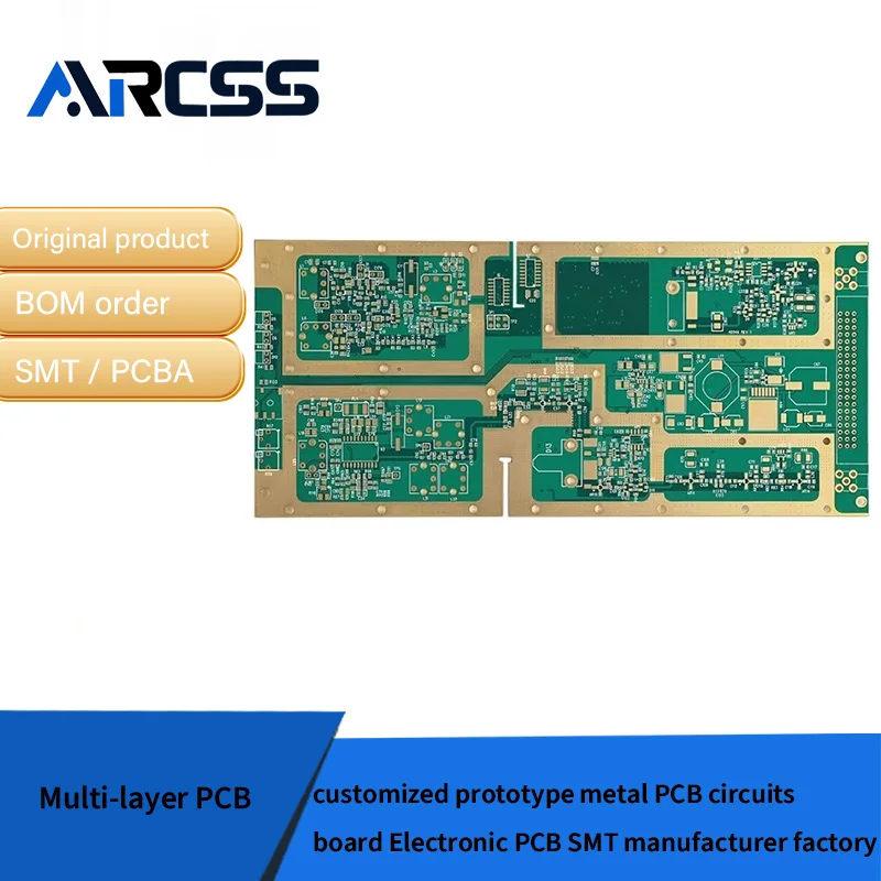 customized prototype metal PCB circuits board Electronic PCB SMT manufacturer factory