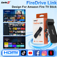 Car TV HDMI CarlinKit FireDrive Link For Amazon Fire TV Stick Device Car Video Streaming Box Support Netflix IPTV Online Upgrade