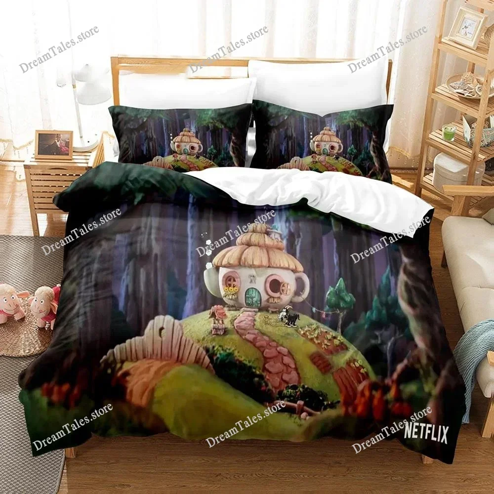 

Cartoon Cuphead Show Bedding Set Boys Girls Twin Queen Size Duvet Cover Pillowcase Bed Kids Adult Fashion Home Textileextile741