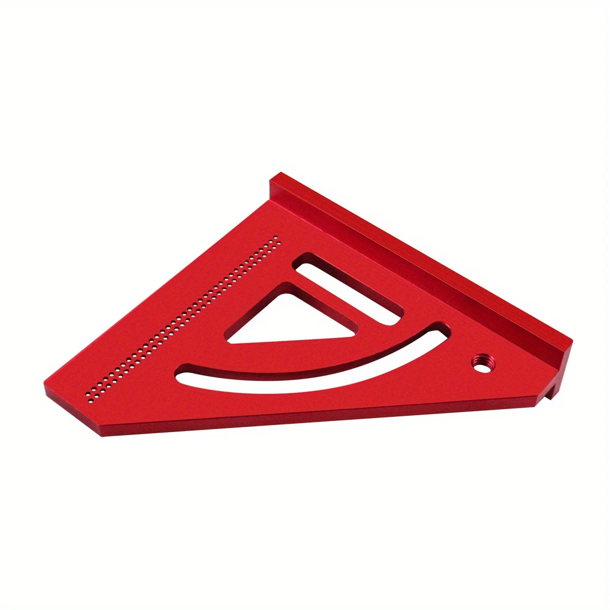 Mehrwinkel-Messlineal, Aluminium, Holzbearbeitung, quadratischer Winkelmesser, präzises, präzises Mini-Tischlerquadrat, Gehrungsdreieck-Lineal – Detail 12