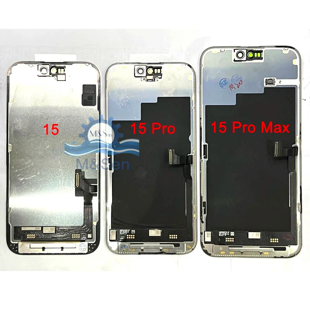 Grade AAA orig Used For Apple iPhone 15 Pro Max A2849 LCD Frame 15Pro A2848 Display Screen For Apple iPhone 15 Plus A3094