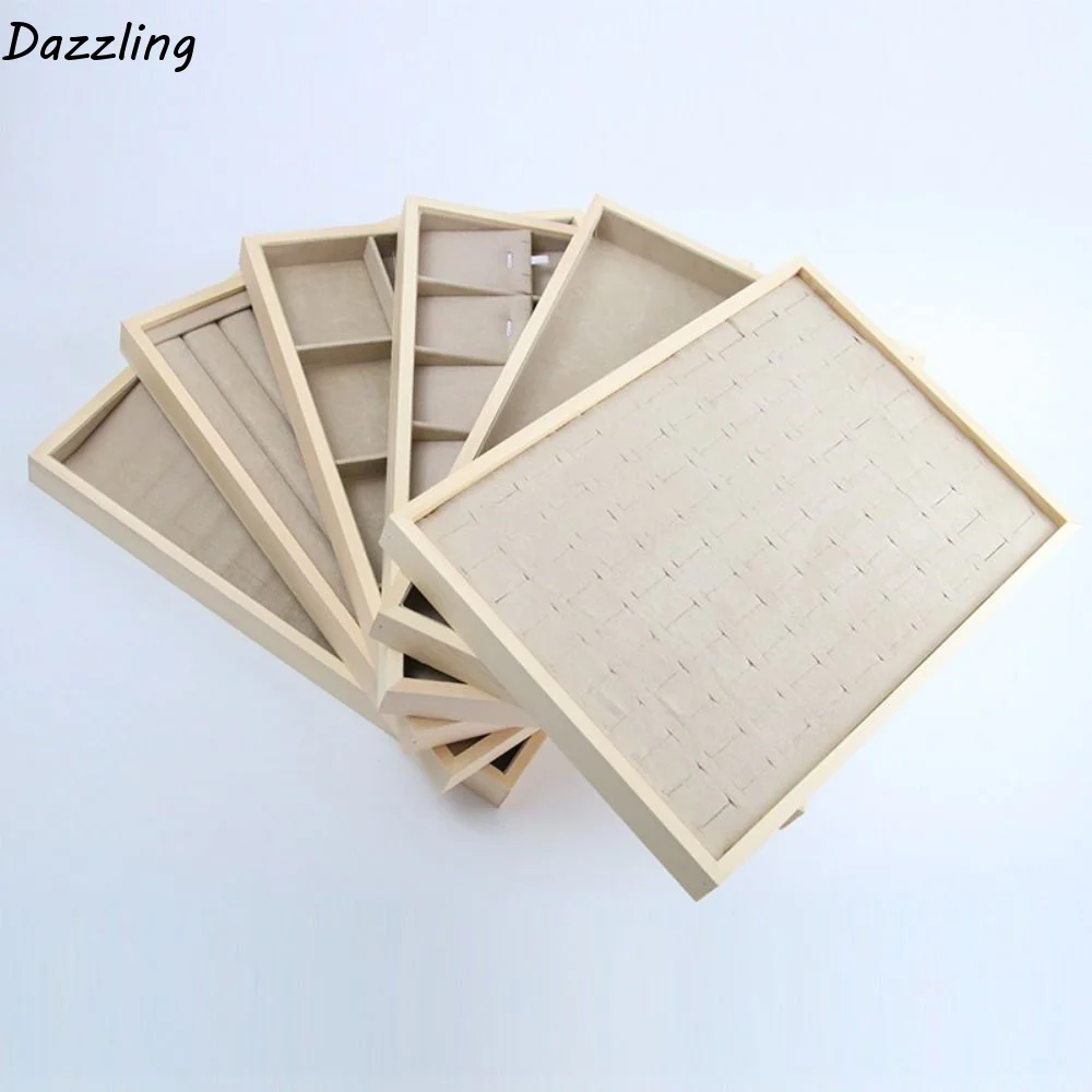 

Подставка для украшений Apricot: большой лоток из микрофибры для демонстрации, подставка для ожерелий, многофункциональная, в различных стилях