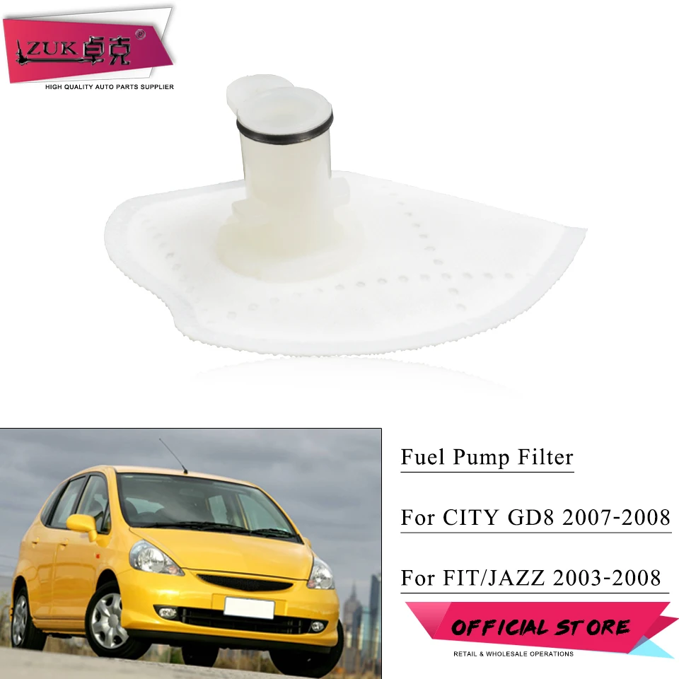 ZUK Auto Replacement Fuel Pump Filter Screen Strainer For HONDA FIT JAZZ 1.3L 1.5L GD1 GD3 2003 2004 2005 2006 2007 2008