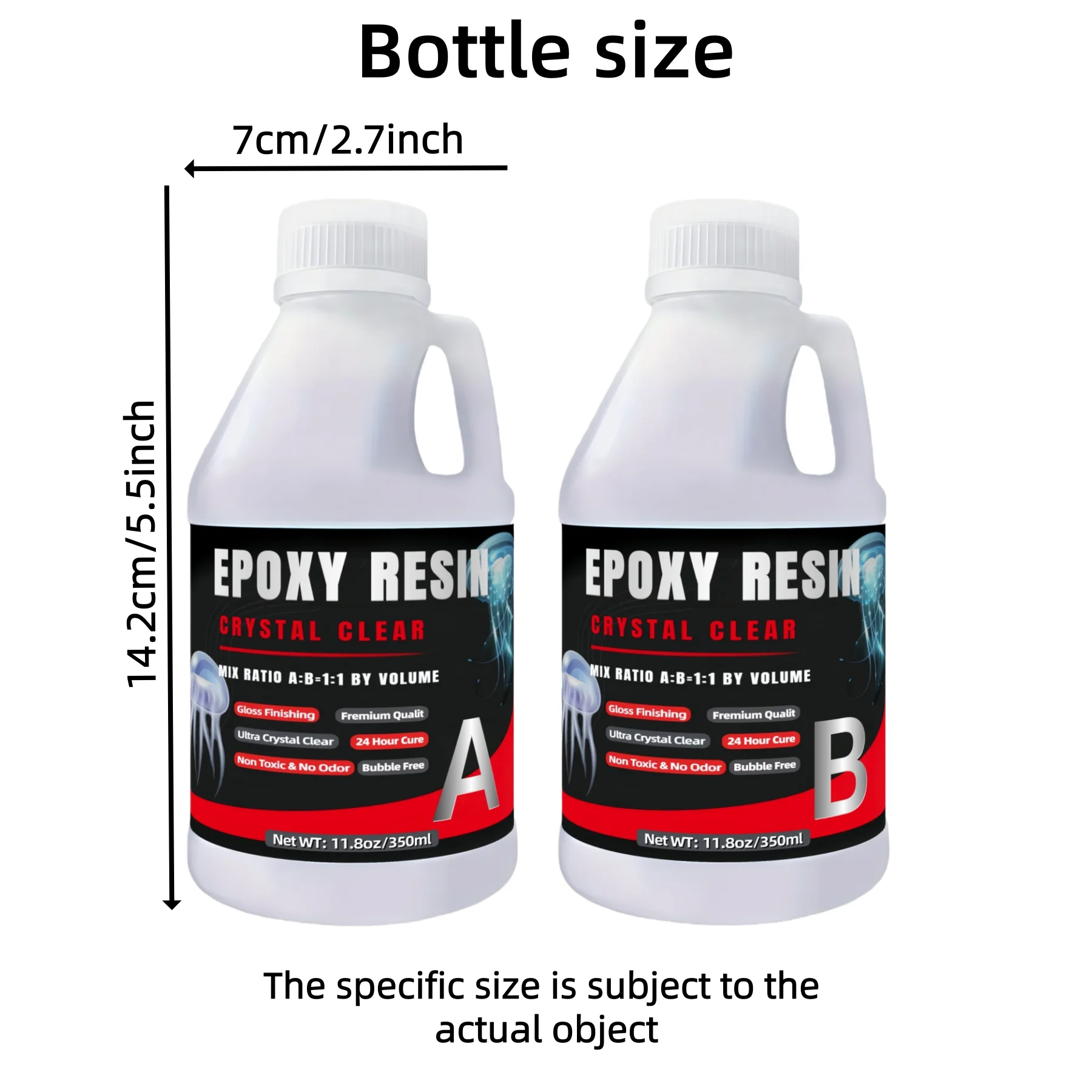 Clear Epoxy Resin, Adhesives, - огляд і ціна Woodworking Resin