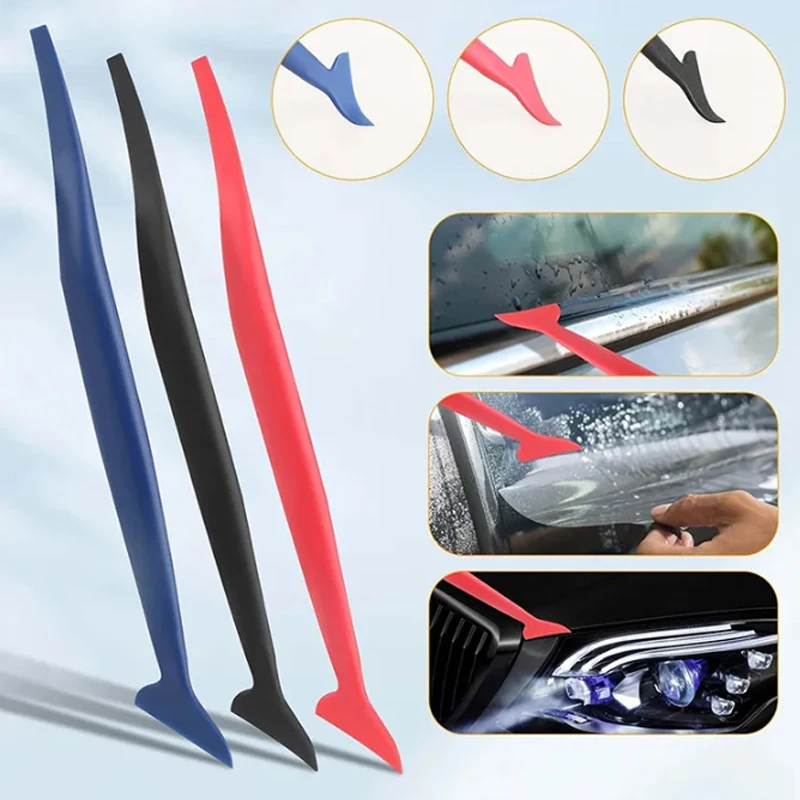 

Film Edge Scraper Automotive Micro-Scraper Curved Groove Film Application Tool Set Transparent Film Trimmer Auto Repair Parts