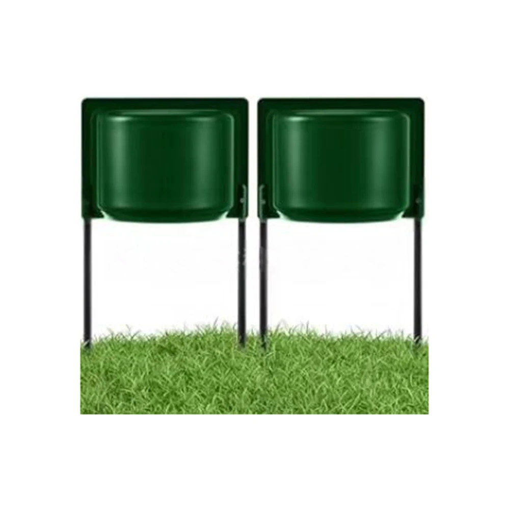 Sprinkler Head Protective Covers 4 Piece Set for Outdoor Irrigation to Reduce Overspray and Shield Nozzles from Physical Damage