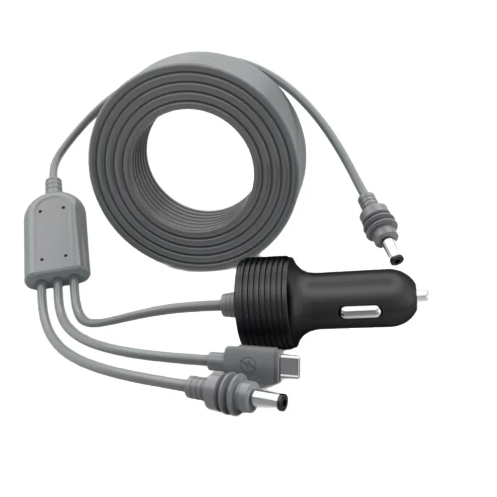 USB C Car Charger Cable for Starlink For Mini 120W with Digital Display for Accurate Power Readings in Vehicle Setups