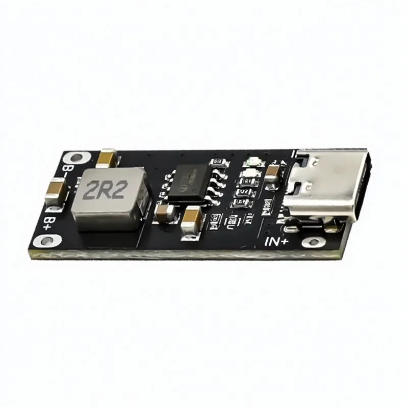 3A 5V to 4.2V 4.35V Type-C Charging Module IP2312 Polymer Ternary Lithium Battery Charger Board with Overcharge Protection