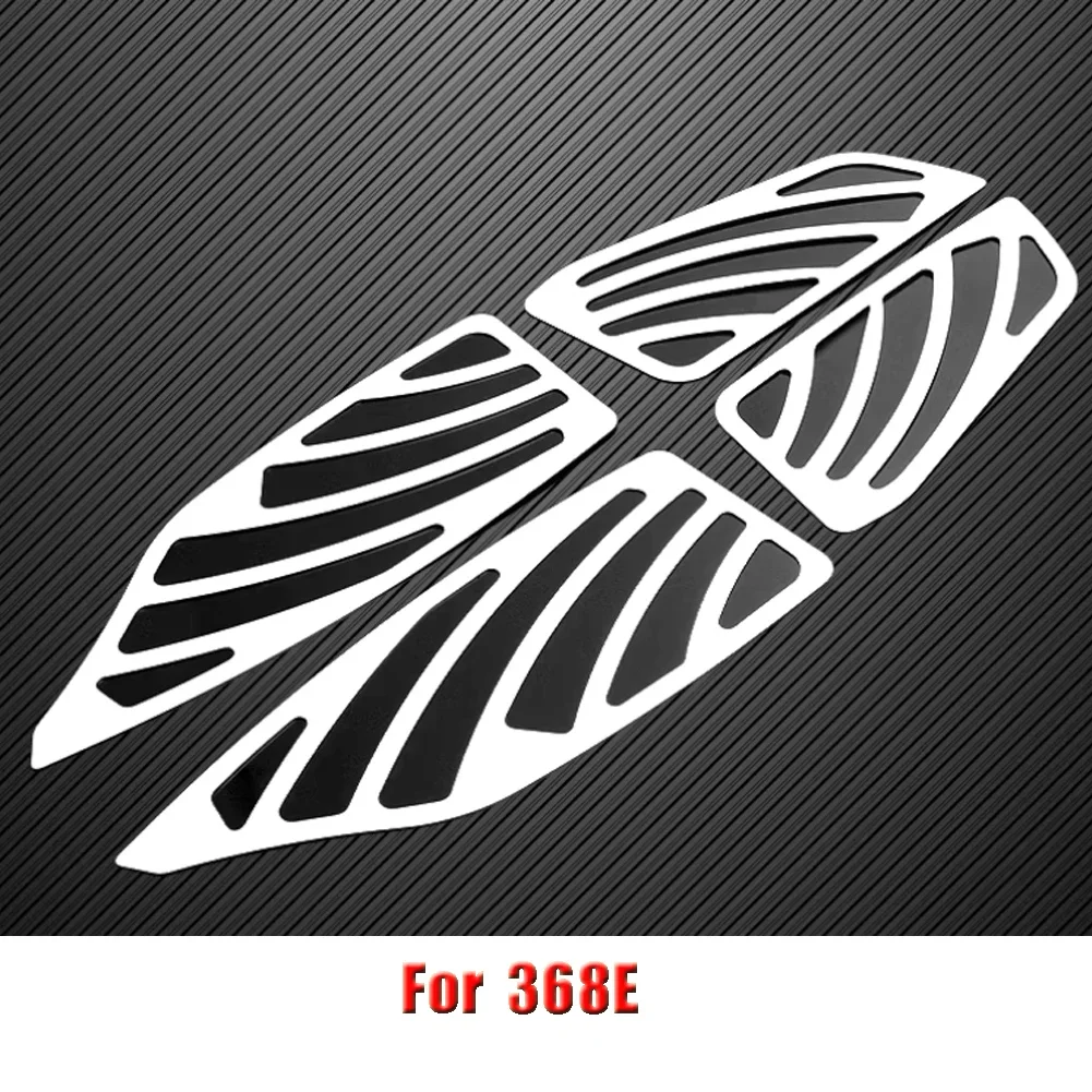 Para Zontes 368K 368D 368M 368E 368K/D/E/M placa de pie de motocicleta pedales reposapiés cubierta alfombrilla antideslizante