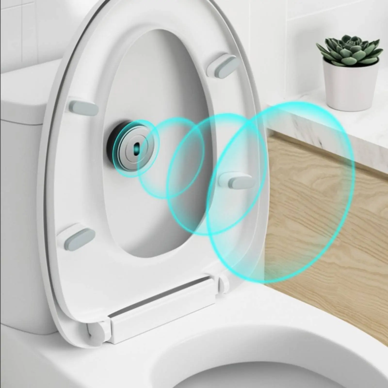 Automatic Toilet Flush Motion Device Hygienic Hands-Touchless Toilet Flusher Kit Bathroom Accessory Universal Fit for Seniors