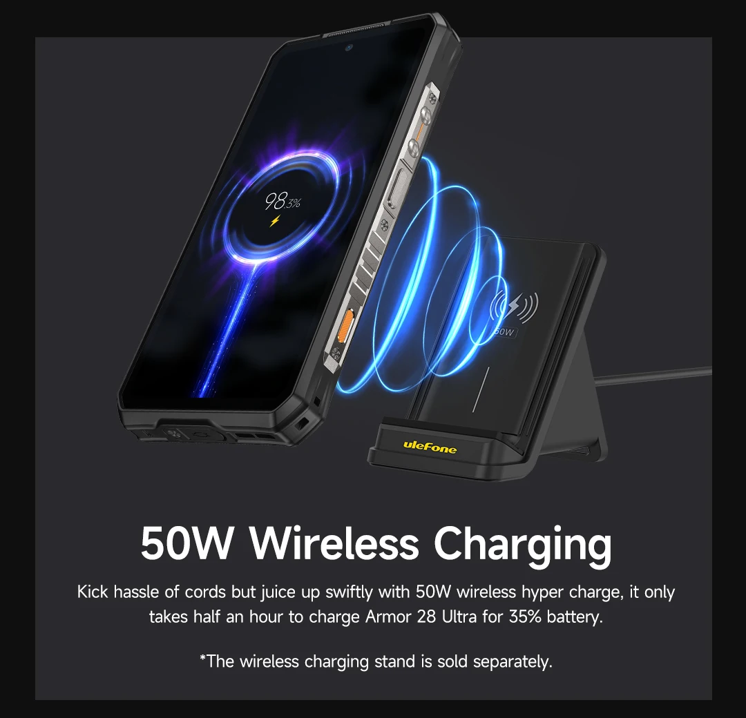 Ulefone Armor 28 Ultra T 5G AI Rugged Smartphone Android 1TB ROM+32GB RAM AMOLED 6.67" Dimensity 9300+