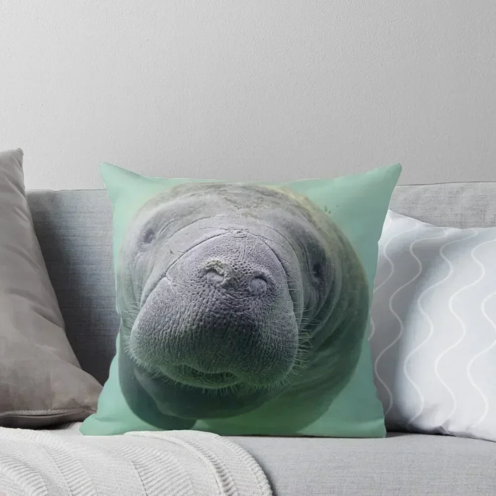 Manatee Throw Pillow luxury decor Custom Cushion pillow