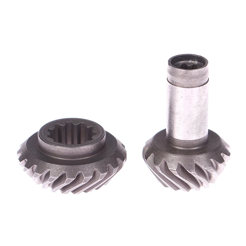 2Pcs/Set Grass Trimmer Gear Assembly Grass Mower Brush Cutter Garden Power Tool.