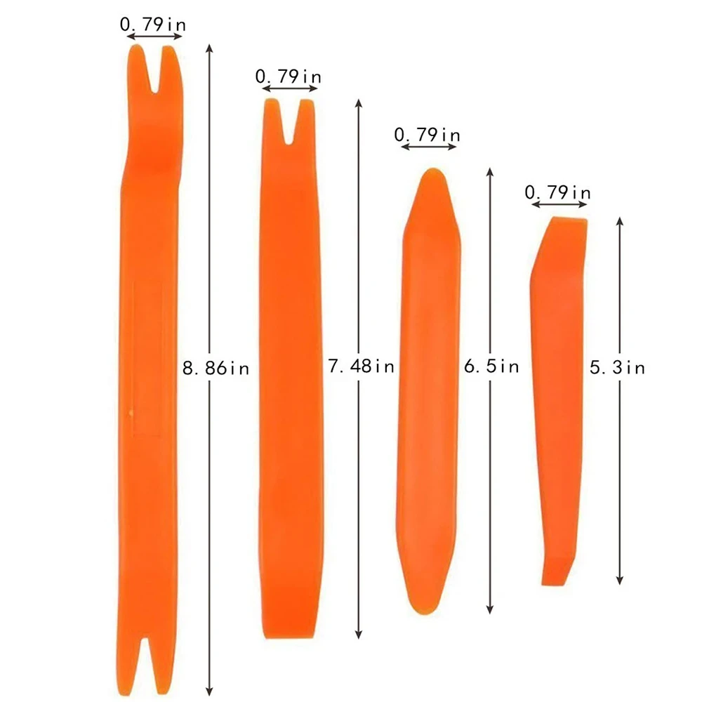 Zestawy narzędzia do usuwania wykończenie panelu zacisk do drzwi samochodowego ostrza nawigacyjne demontaż plastikowy narzędzie do naprawy do