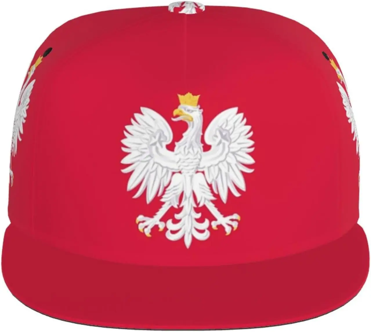 Poland Flag Baseball Cap Polish Flag Trucker Hat for Men Women Adjustable Outdoor Snapback Hat