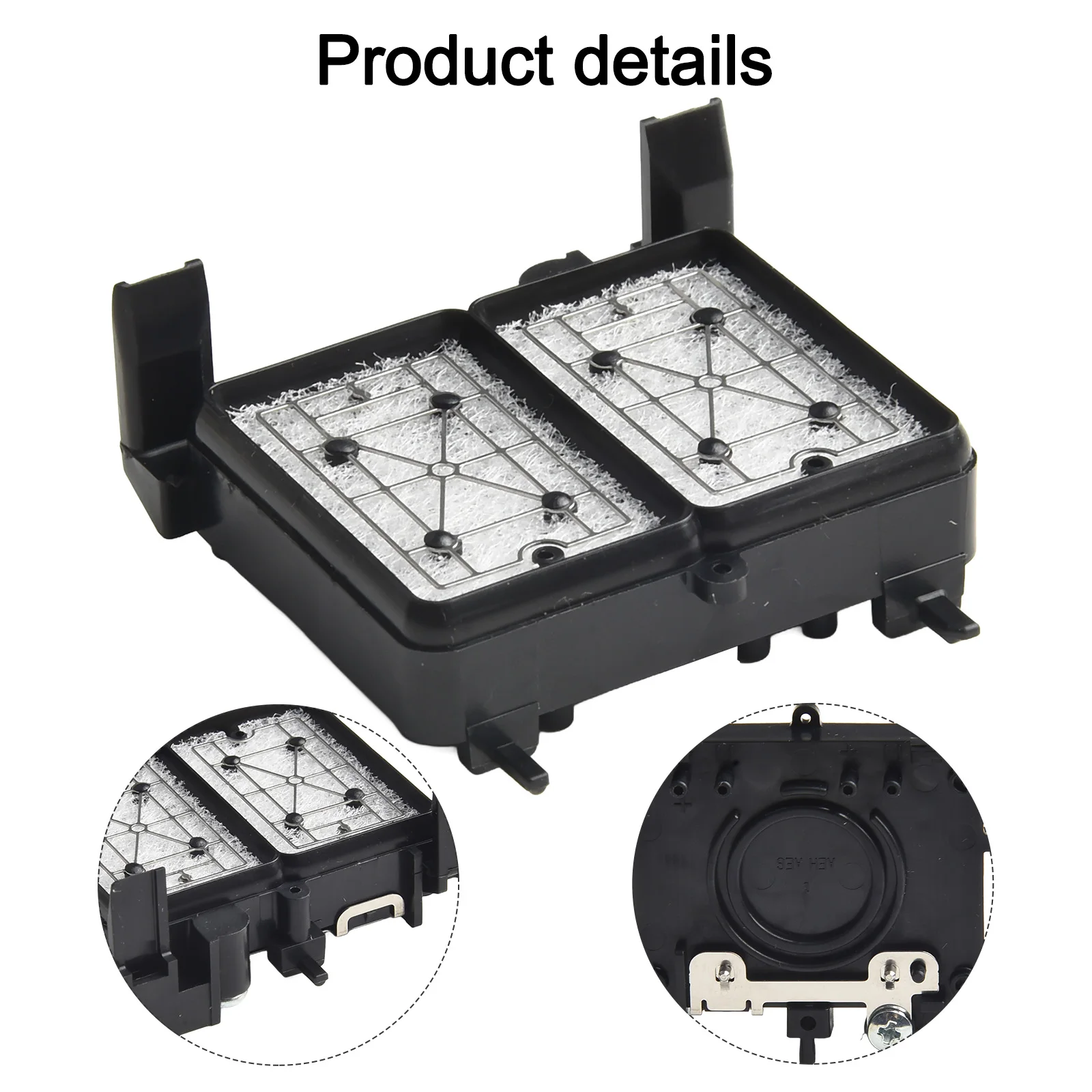Printer Maintenance Capping Station Ink Pad Print Head Capping Pad High Reliability Nozzle Protection Plastic Material