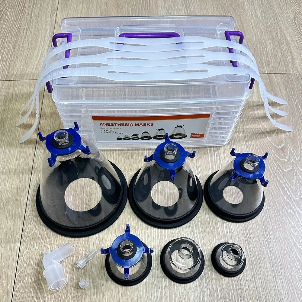 Pet Respiratory Mask, Anesthesia Mask, Animal Dog, Cat, and Other Pets Nebulized Oxygen Inhalation Respiratory Mask