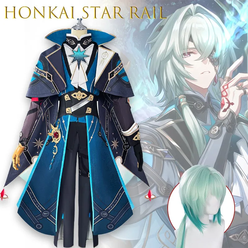 أزياء AHonkai Star Rail Anaxagoras التأثيرية أزياء حكيم لعبة الرسوم المتحركة المثقوبة أزياء أمفوريوس الهالوين لـ #1