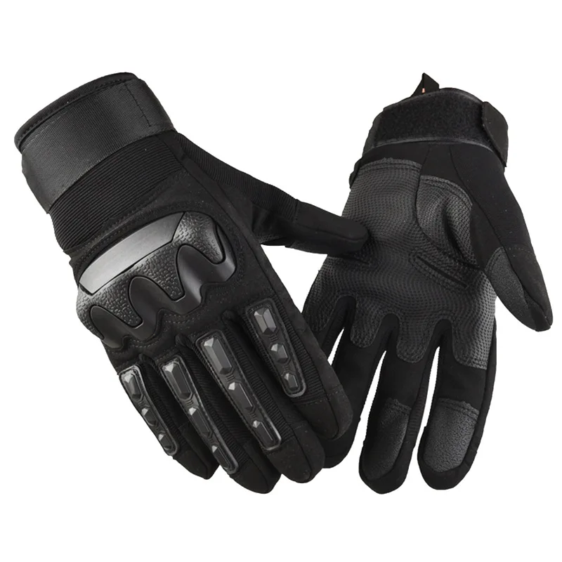 Guantes tácticos de dedo largo para deportes al aire libre, ciclismo, Fitness, montañismo, entrenamiento, pantalla táctil de dedo completo