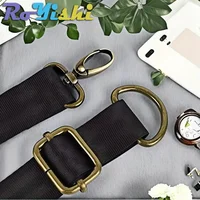 15pcs/set 15-38mm Mixed Color Metal Belt Buckle Set, D-ring Buckle, Rectangular Sliding Adjustment Buckle, Rotating Hook Buckle 4