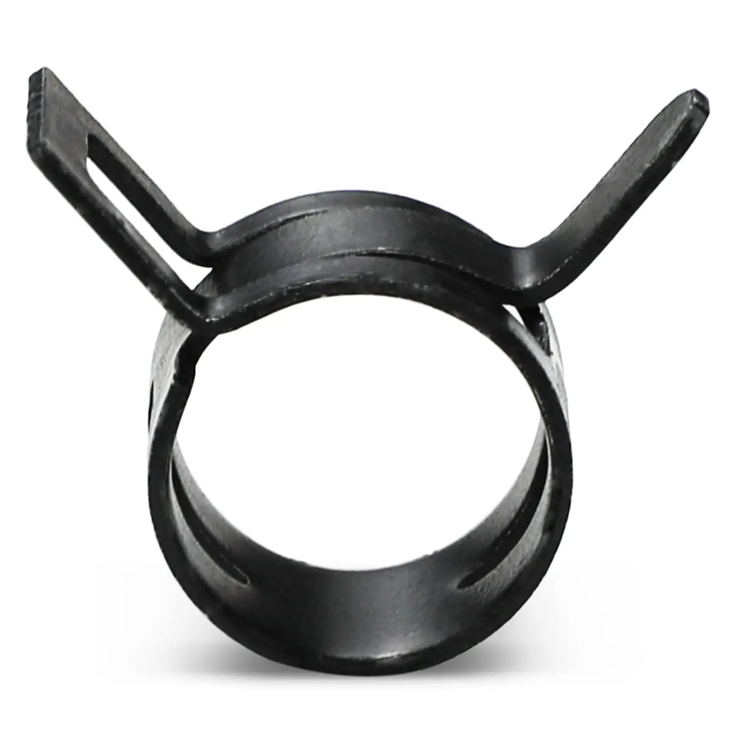 50pcs Fuel Hose Clamp Black Spring Clamps Vacuum Line Water Pipe Clamp Hoop Air Tube Fastener Steel Pinch 6-30mm Hose Clamp Clip